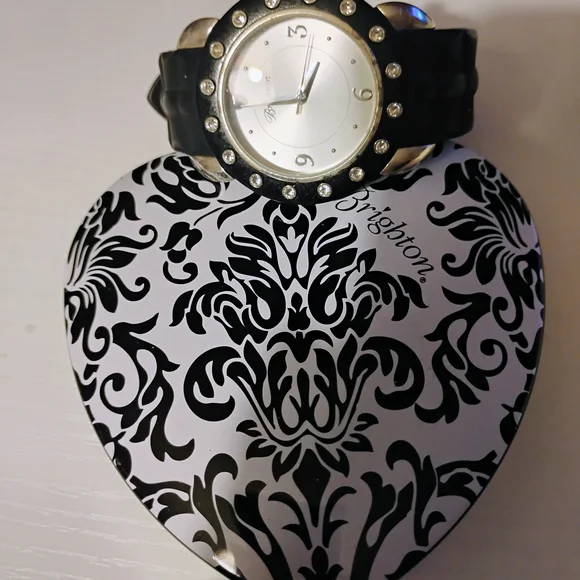 Brighton | Accessories | Brighton Black And Silver Watch 